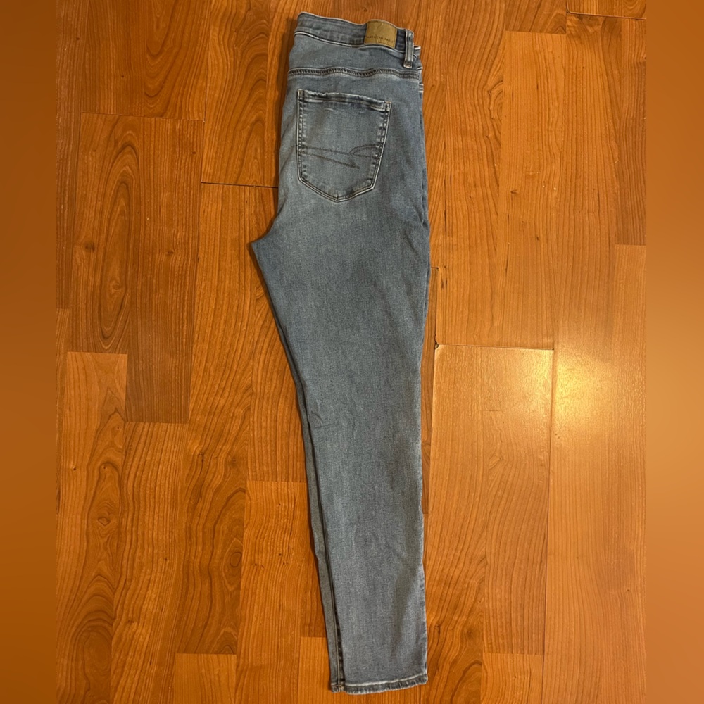 American Eagle High Rise Next Level Stretch Skinny Jeans - Picture 3 of 7